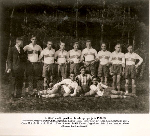 1. Mannschaft Sportclub Lemberg 1934/35